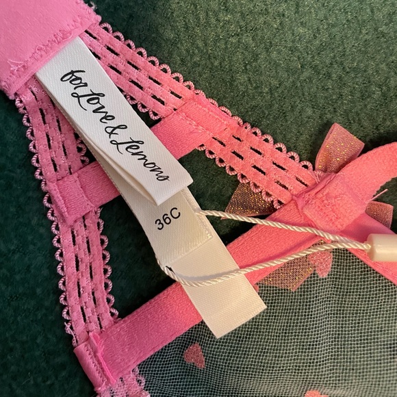 For Love and Lemons Whimsical Garden Underwire Bra - Picture 10 of 14